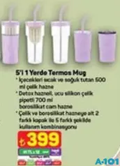 5'İ 1 YERDE TERMOS MUG indirimli fiyat 5'İ 1 YERDE TERMOS MUG fiyat ve kampanya bilgisi